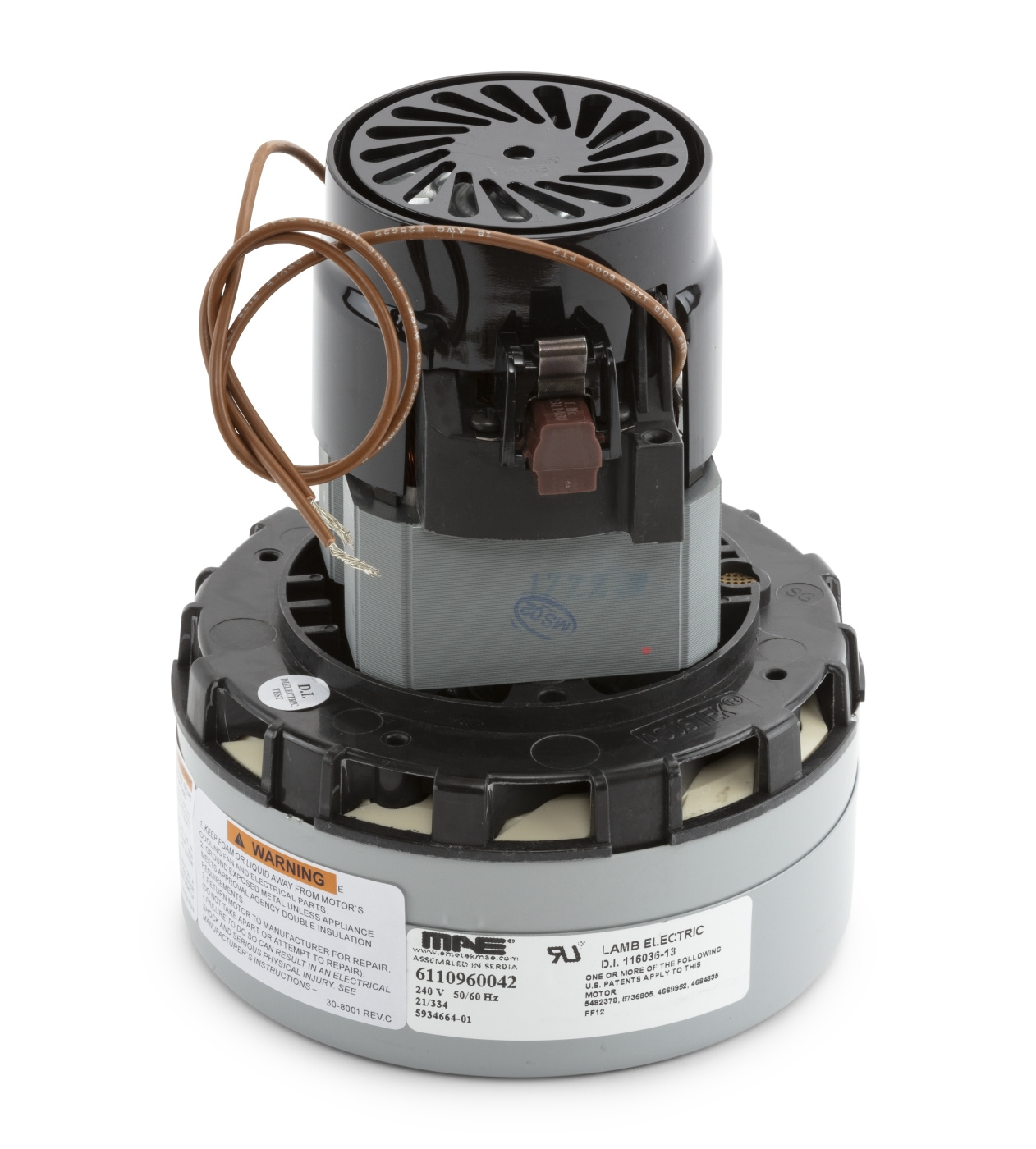 Moottori-imuri 1,1 kW 240 V, BY2II