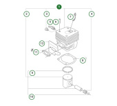 Sylinterisarja D48 varaosa Sylinterisarja D48 varaosa