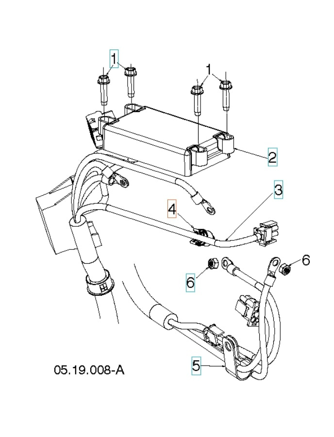 Klipsi, kierteinen putki, 1/4 musta
