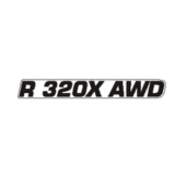 Konepellin tarra r 320x awd Konepellin tarra r 320x awd