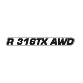 Konepellin tarra r 316tx awd Konepellin tarra r 316tx awd