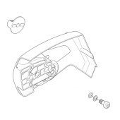 Kytkinsuojus Assy Toolless 5953148-01 Kytkinsuojus Assy Toolless 5953148-01