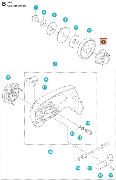 Pump Pinion Assy 5953422-01