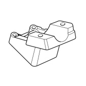 Sovitinterän suojus, koneistus Sovitinterän suojus, koneistus