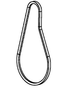 Siipipyörän hihna Husqvarna ST124