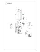 Rungon takaosa tummanharmaa 5960248-01 Rungon takaosa tummanharmaa 5960248-01