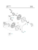 Letkurullasarja 5960269-01 Letkurullasarja 5960269-01