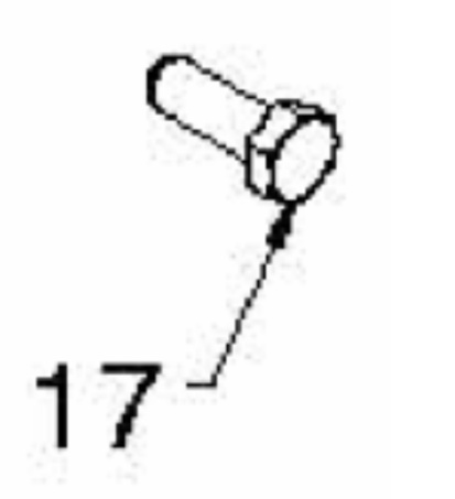 Pultti Kuusikulmainen pultti 5/16-18 X 7/