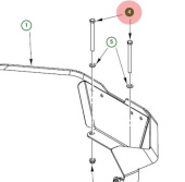 Pultti ulkokuusiokanta 5/1 Pultti ulkokuusiokanta 5/1