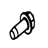 Ruuvi Kuusikulmainen ruuvi kauluksella Ruuvi Kuusikulmainen ruuvi kauluksella