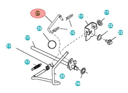 Linkki Linkki 0,725X0,89X5,677 tuumaa