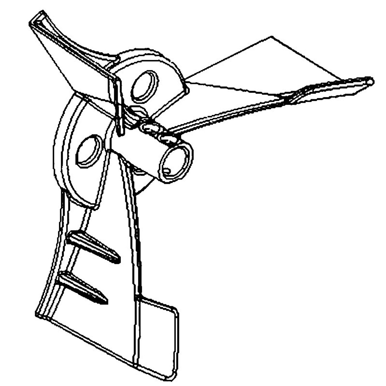 Juoksupyörä valurauta kevytpaino