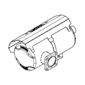 Äänenvaimennin Äänenvaimennin 500 Hybrid / P Äänenvaimennin Äänenvaimennin 500 Hybrid / P