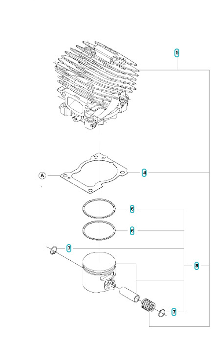 Sylinterisarja 592XP, 592XPG
