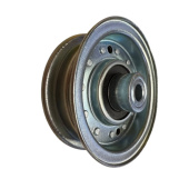 Hihnapyörä niitattu laakerilla ja holkilla, holkin korkeus 24,6 mm Hihnapyörä niitattu laakerilla ja holkilla, holkin korkeus 24,6 mm