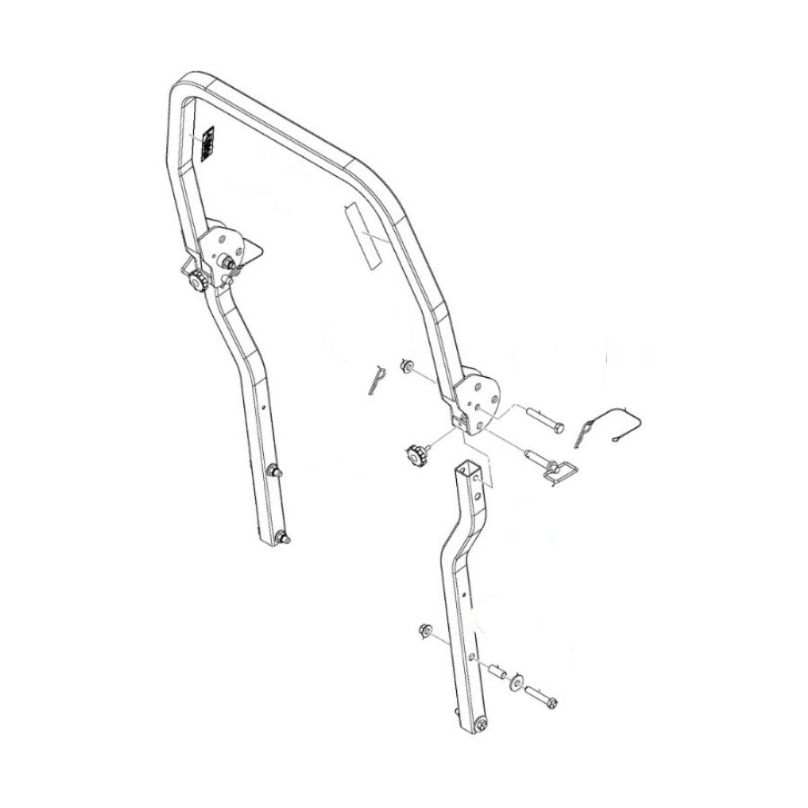 Rops-huoltosarja Z400/Z400X Gr 5984291-01