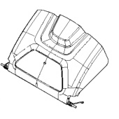 Läppä takaoven sarja 5985121-01 Läppä takaoven sarja 5985121-01