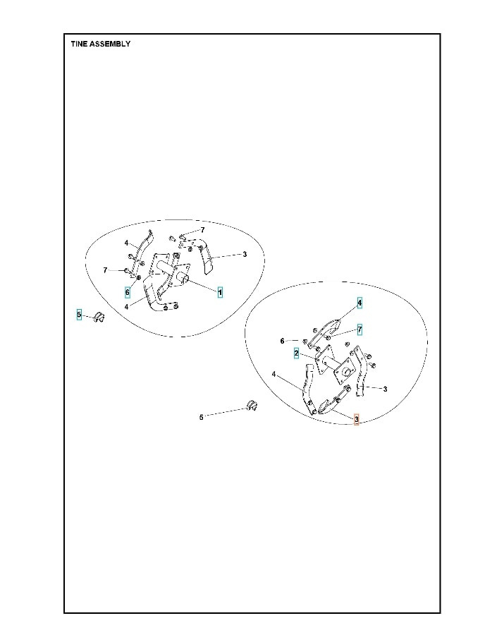 Vasen Terä Roto400 5986782-01