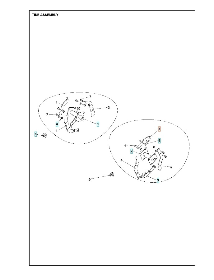 Oikea Terä Roto400 5986784-01