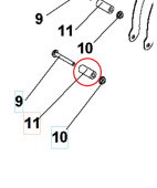 Välikappale 5986803-01 Välikappale 5986803-01