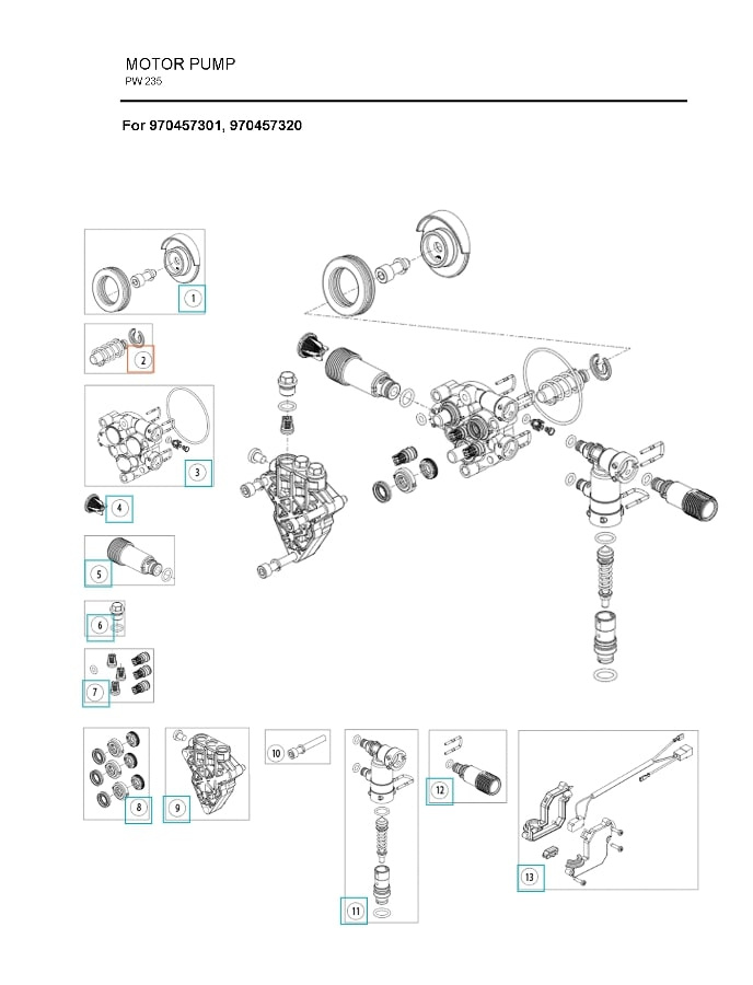 Dia 10 Pumpun Mäntäsarja 5986841-31