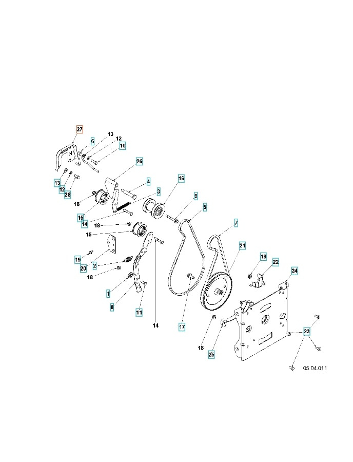 Peitä Hc-kitkakäyttöinen vesikouru