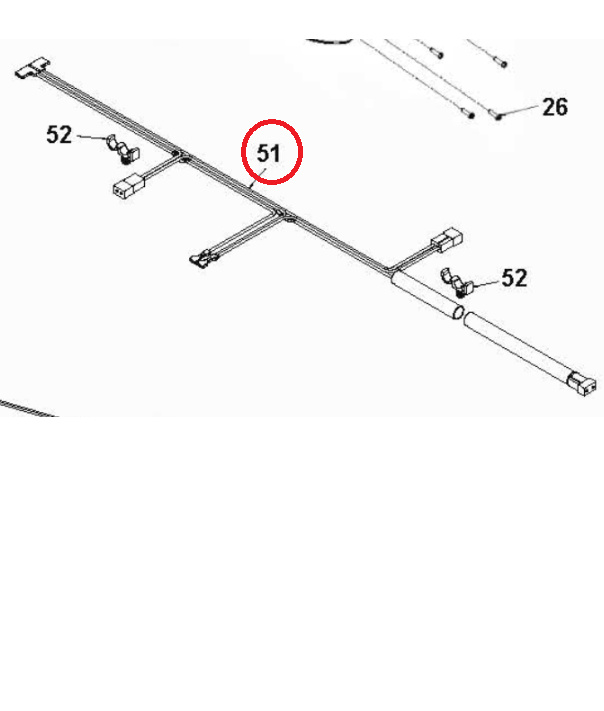 Husqvarnan johdotus Vaijeri, Kahvat,