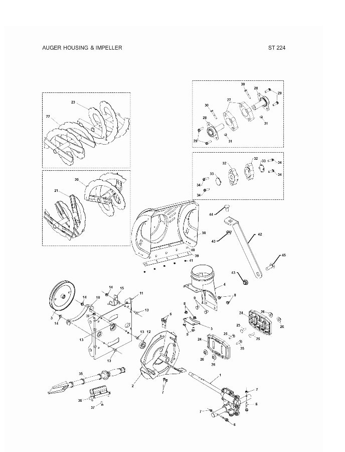 Huoltosarja alumiinivaihteistolle - Bol