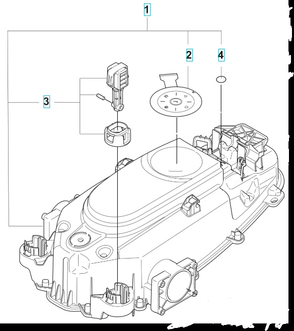 Näppäimistö Gardena Minimo