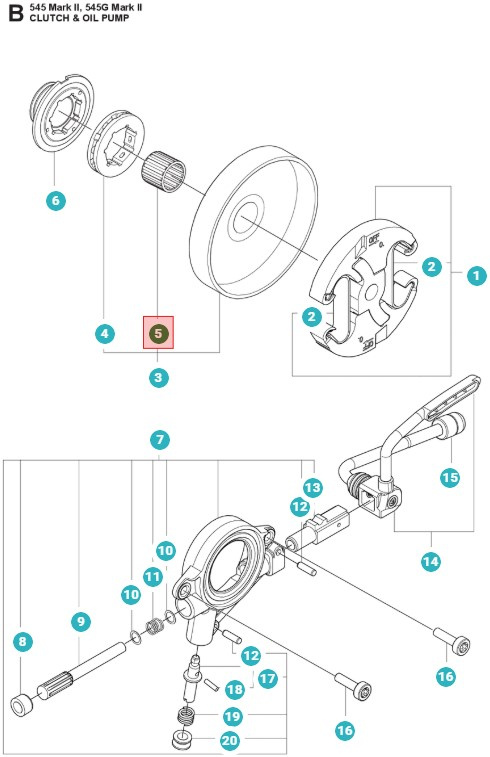 Neulalaakeri 345, 350, 545 Mark II, 550XP Mark II, 560XP Mark II