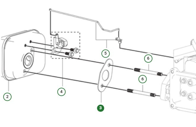 Äänenvaimentimen tiiviste 5997123-01