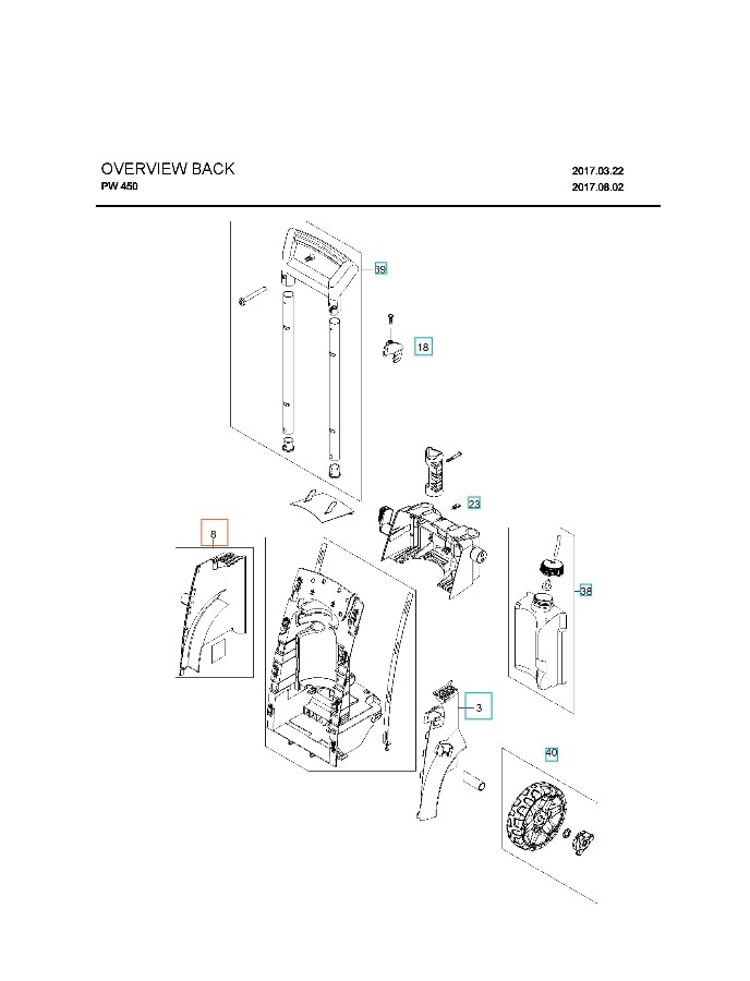 Puskuri Oikea Tummanharmaa 5999889-01