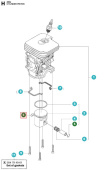 Lukitusrenkaus Mäntä Tyyppi B 10X0,8 7374410-00 Lukitusrenkaus Mäntä Tyyppi B 10X0,8 7374410-00