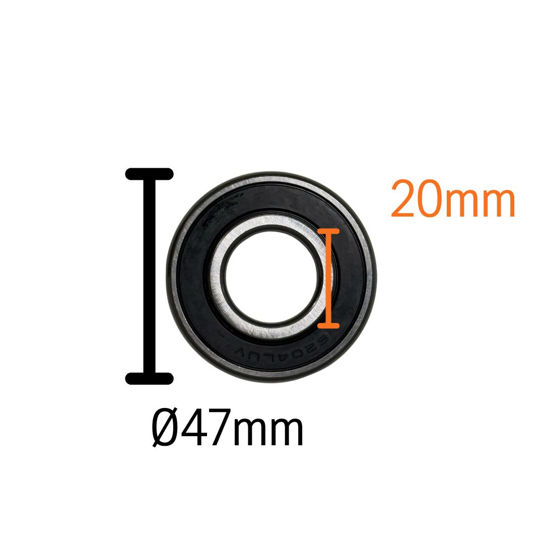 Kuulalaakeri 6204-2 Rs