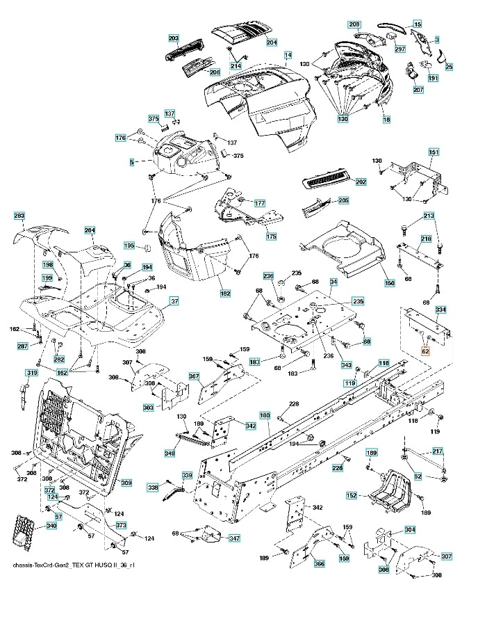 Kulkupultti, 3/8-16X1 8721106-08