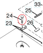 Pultti, 1/4-20X1/2 8721404-04 Pultti, 1/4-20X1/2 8721404-04