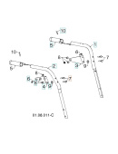 Pultti, 5/16-18X1 1/2 8747805-24 Pultti, 5/16-18X1 1/2 8747805-24