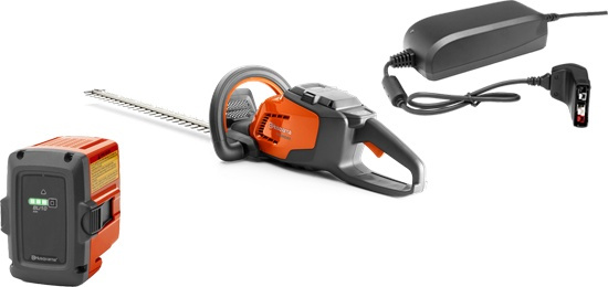 Husqvarna 115iHD45 + BLi10 & QC80 Akkukäyttöinen pensasleikkuri