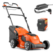 HusqvarnaLC 141iV Akkuruohonleikkuri + BLi20 & QC80 HusqvarnaLC 141iV Akkuruohonleikkuri + BLi20 & QC80