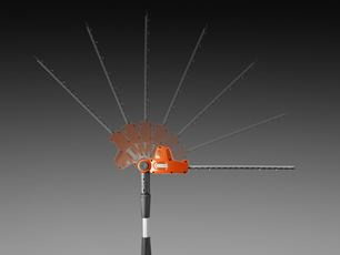 HUSQVARNA 120iTK4-H, mukana akku ja laturi