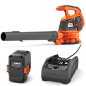 Husqvarna 120iBV Akkukäyttöinen Puhallin + B140 & C80 Husqvarna 120iBV Akkukäyttöinen Puhallin + B140 & C80