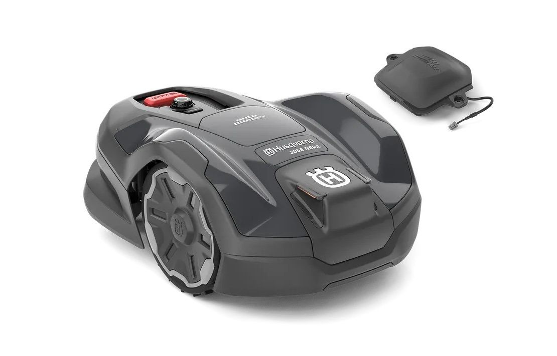 Husqvarna Automower® 305E Nera Robottiruohonleikkuri langattomalla teknologialla