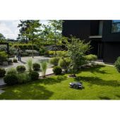 Husqvarna Automower® 410XE Nera Robottiruohonleikkuri kanssa EPOS plug-in kit Husqvarna Automower® 410XE Nera Robottiruohonleikkuri kanssa EPOS plug-in kit