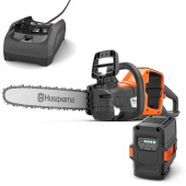 Husqvarna 230i akkukäyttöinen moottorisaha akulla ja laturilla Husqvarna 230i akkukäyttöinen moottorisaha akulla ja laturilla
