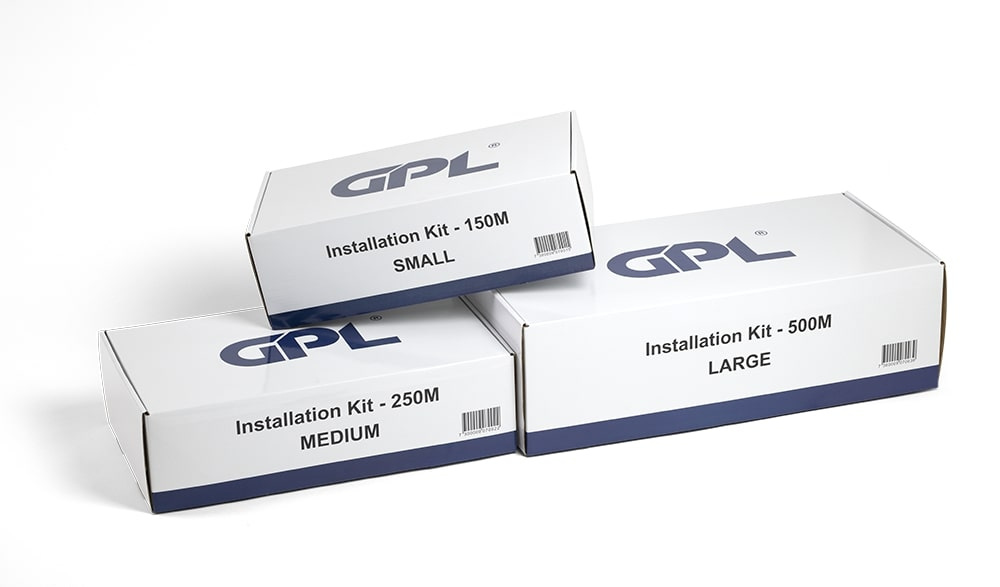 GPL Robottiruohonleikkurin Asennussarja Large 500m