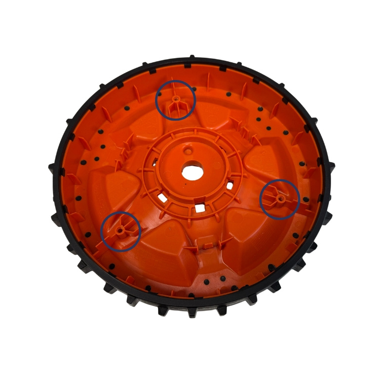Pyörän suojus Automower 310, 315, 305(2020), 315X, 405X, 415X, 435X AWD (takimmainen)