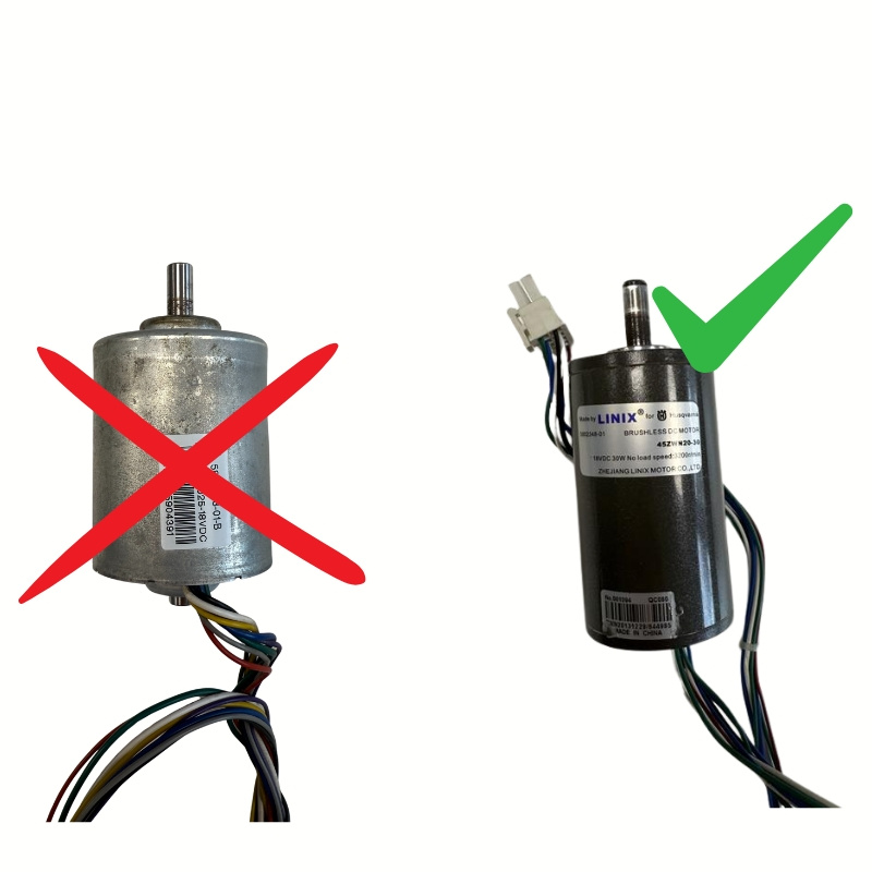 Leikkurimoottorin levy Automower 320, 330X (LINIX)