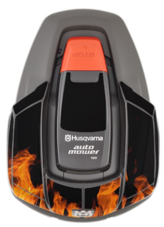 Tarrasarja mallille Automower 105/305/308 Flames